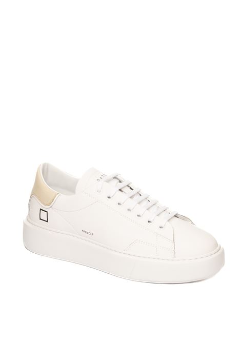 Sneaker sfera white/beige D.A.T.E. | SFERA DCALF-WHT/BEG